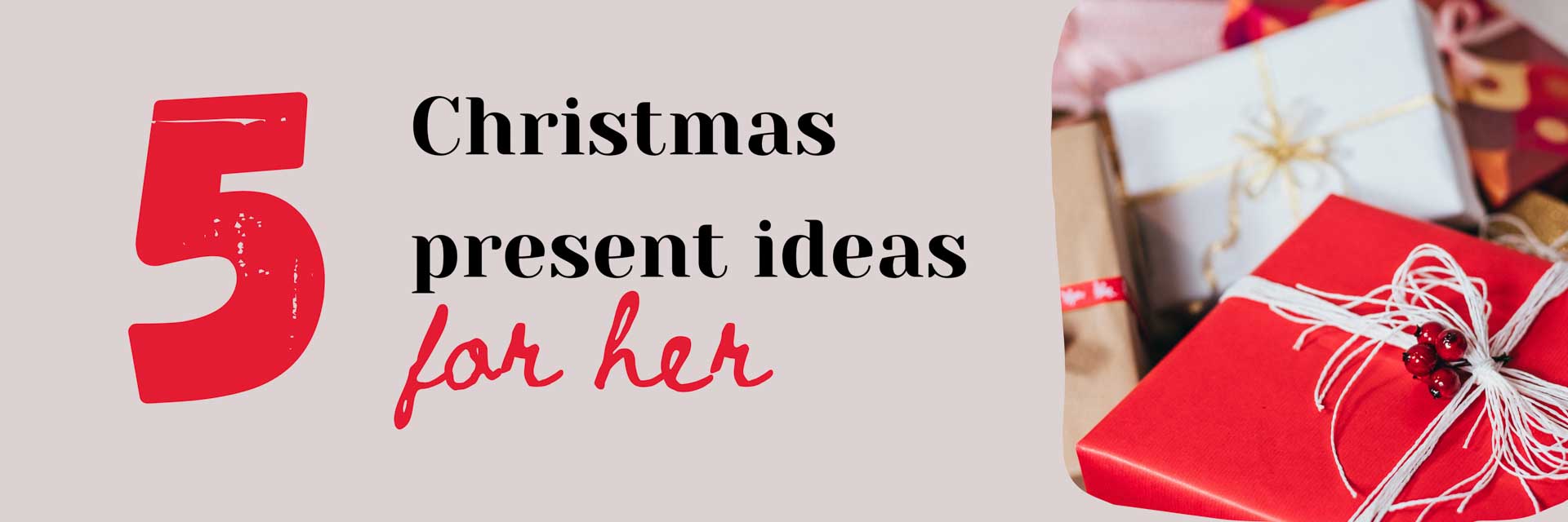 NAYAVITA christmas present ideas for her blog post