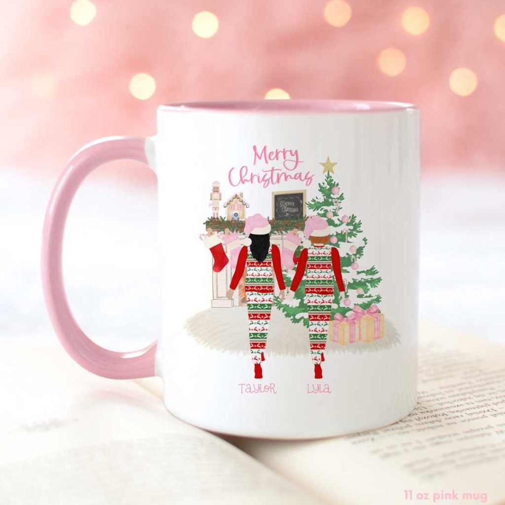 NAYAVITA christmas present ideas for her christmas mug by DreamyJo