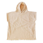 NAYAVITA cotton poncho towel 3-6 years natural