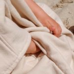 NAYAVITA bavlna pončo ručník 3-6let natural pocket