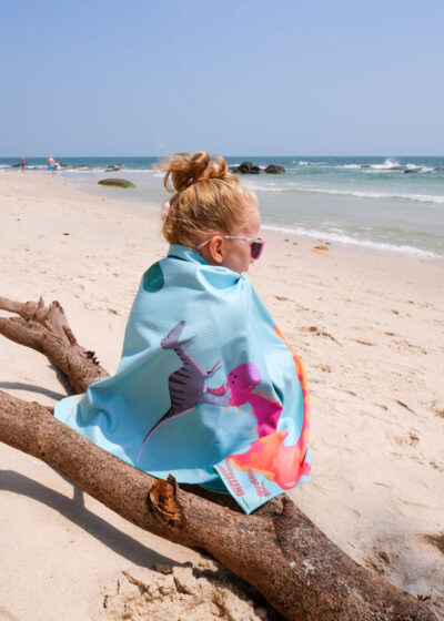 NAYAVITA dětská plážová osuška dinosauři dětská osuška pro děti dětský ručník zelený ručník s dynosaury osuška s dynosaury kids towel kids beach towel childrens towel sand free kids towel towel for kids beach towel for children strandtuch kinder kinderhandtuch mikrofaser strandhandtuch sandabweisend schnelltrocknend strandtuch für Kinder