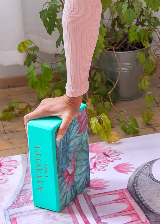NAYAVITA YOGA EVA blok na jogu jógová cihlička jogova cihlička cihlička na jogu EVA blok na jogu