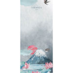 NAYAVITA suede premium yoga mat Fuji