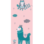 Lamaste kids yoga mat Lamma yoga mat vegan suede yoga mat for children alpaca exercise mat kids mat