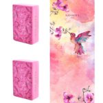 Pink yoga set Colibri Dream yoga starter kit pink yoga mat and pink yoga blocks 100% natural rubber yoga mat sustainable yoga mat