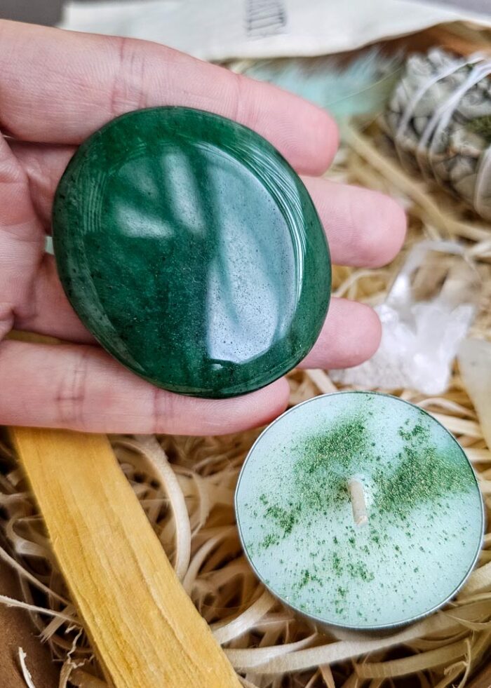 NAYAVITA yoga rituální set hojnost rituální sada bohatství peníze štěstí rituál dárková krabička domácí rituál hojnosti